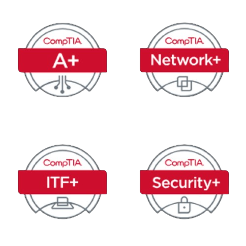 comptia certifications Logos